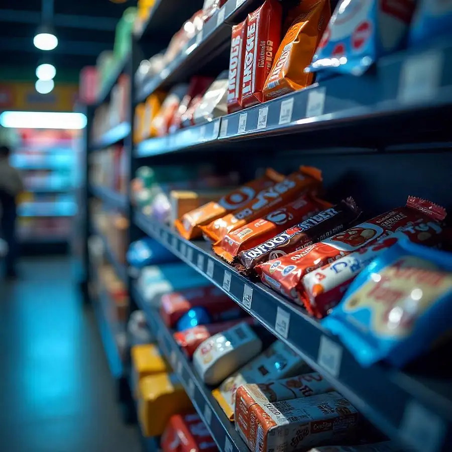 abarrotes confites chocolates snack y bebidas